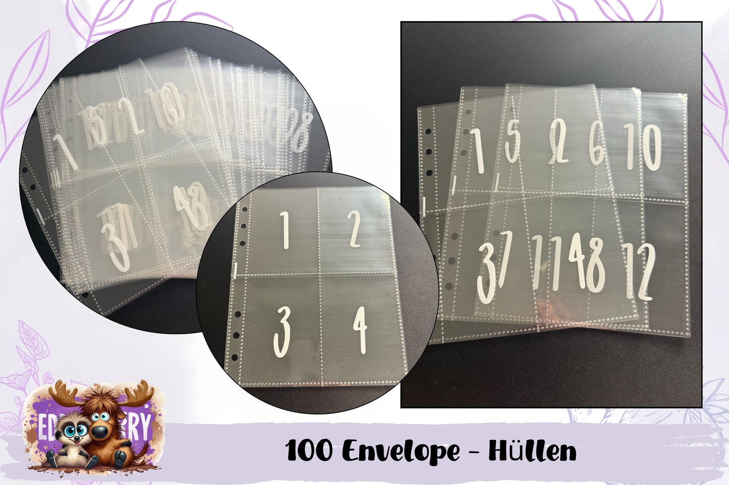 100 Envelope - Hüllen