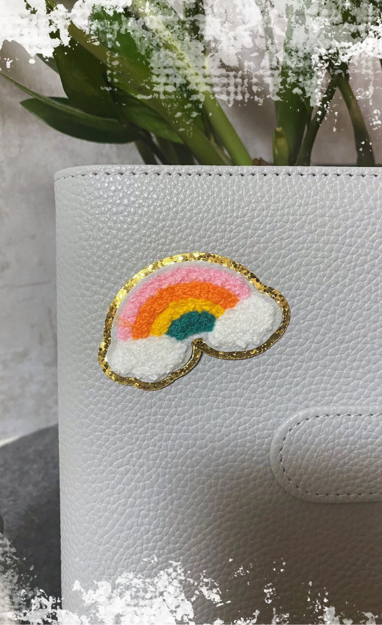 Wärme-Bügelpatch "Regenbogen"