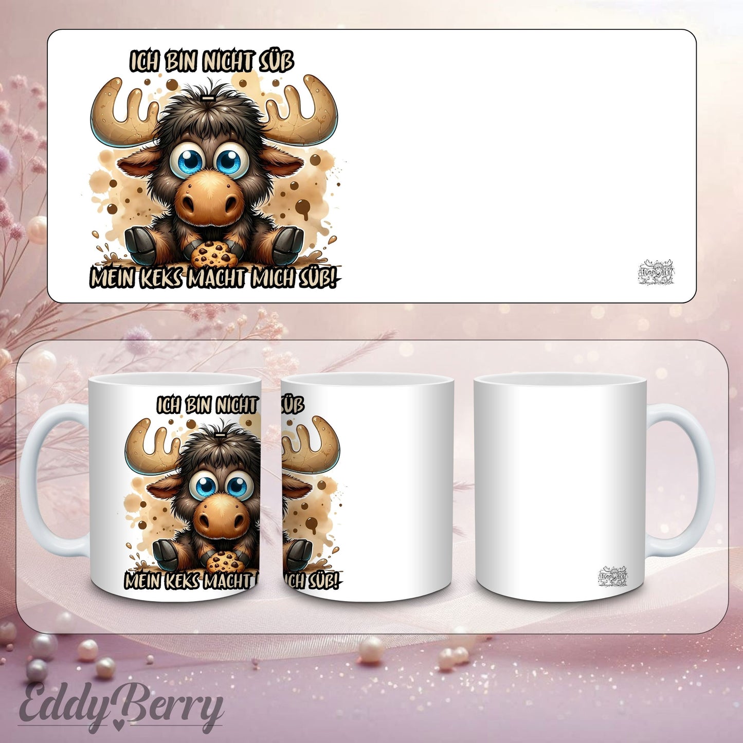 Tasse „Ich bin nicht süß“
