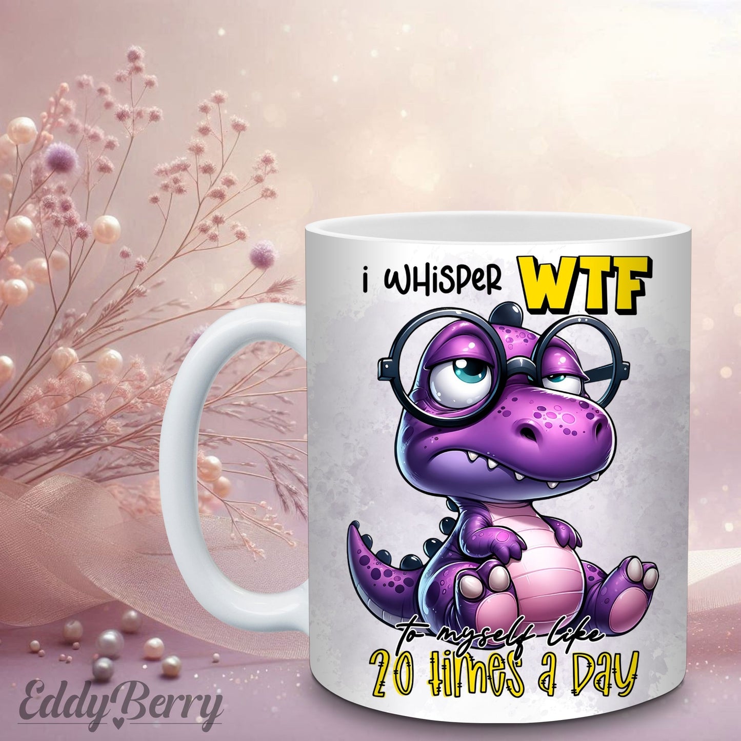 Tasse - Dino (Lila)
