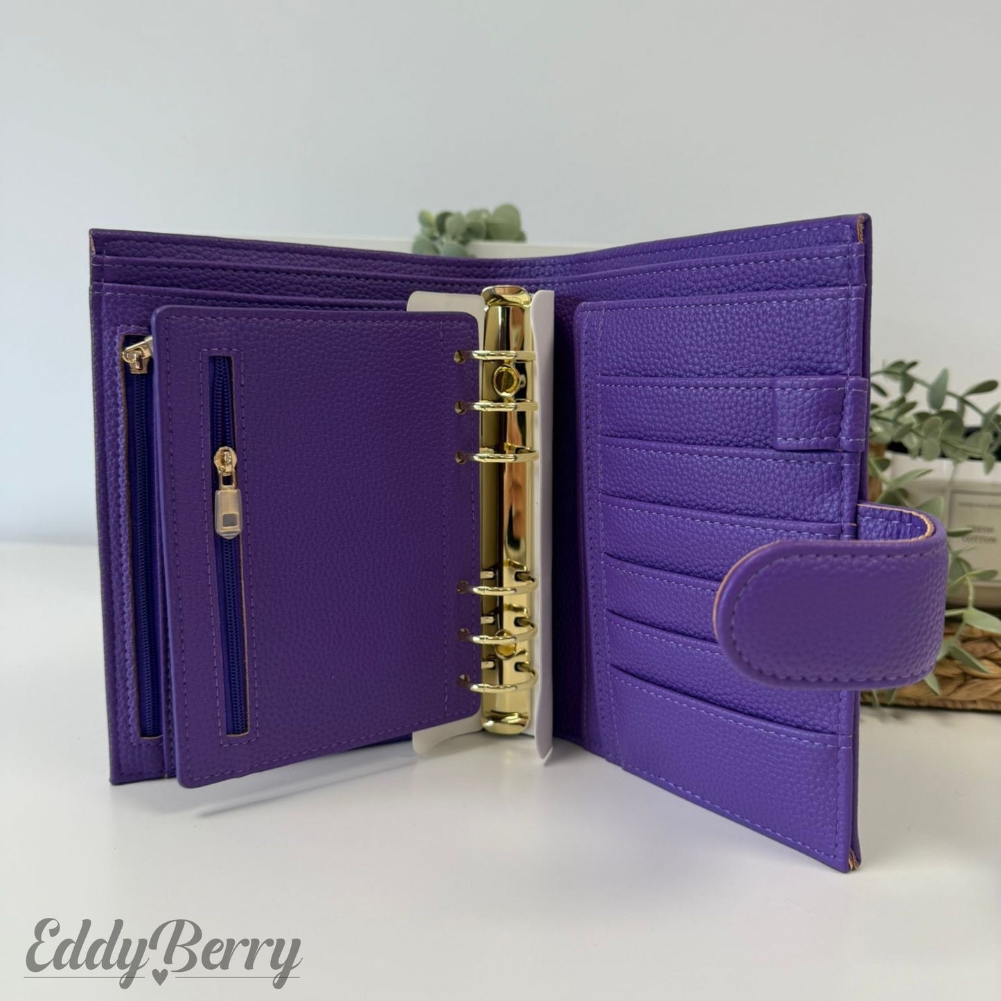 De Luxe Binder A6 - Lila (B WARE)