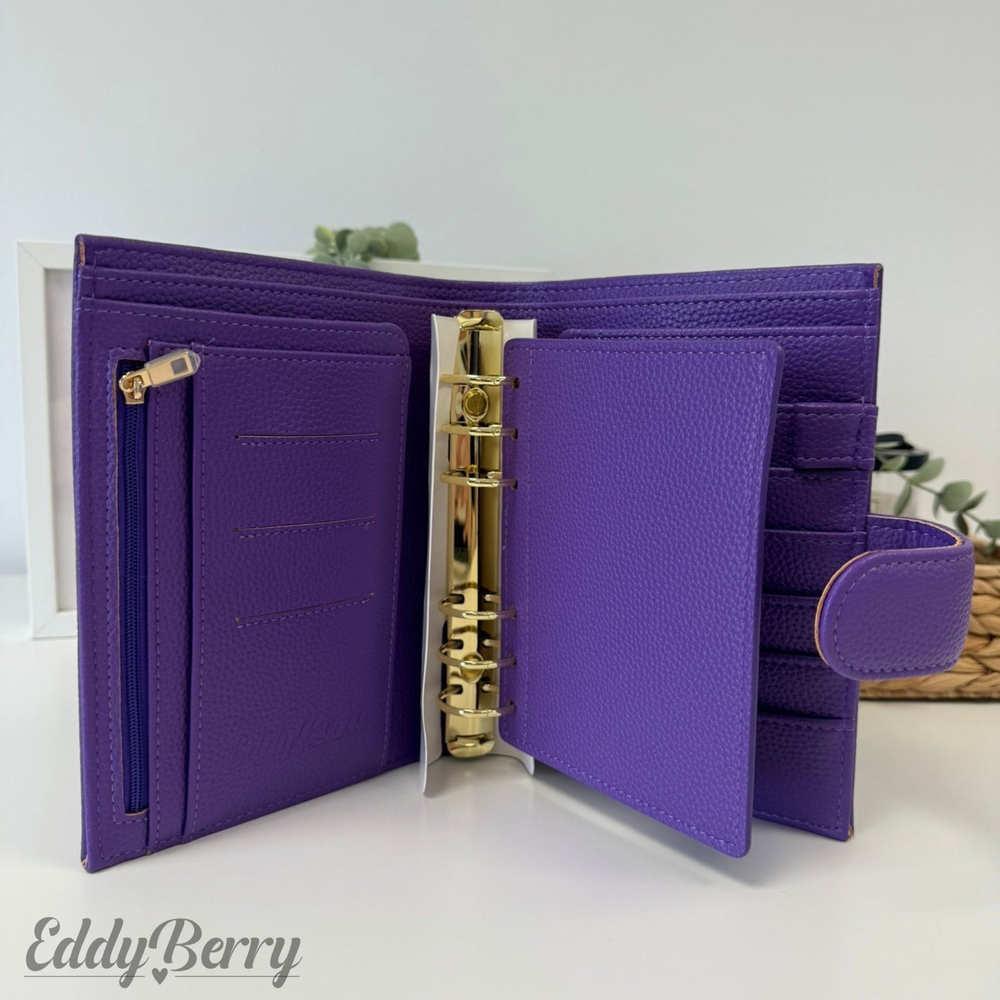 De Luxe Binder A6 - Lila (B WARE)