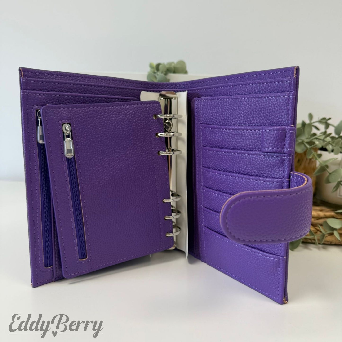 De Luxe Binder A6 - Lila (B WARE)