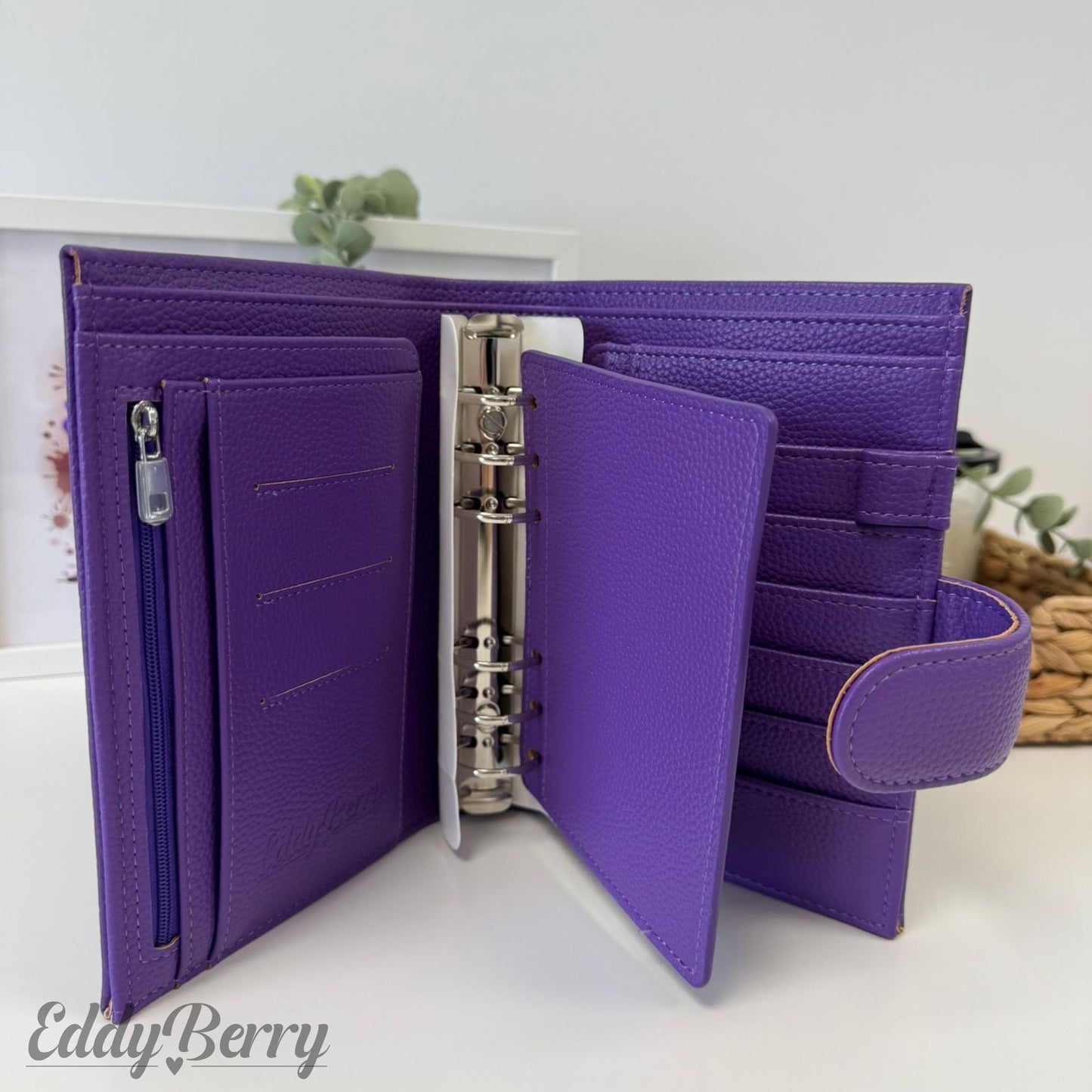 De Luxe Binder A6 - Lila (B WARE)