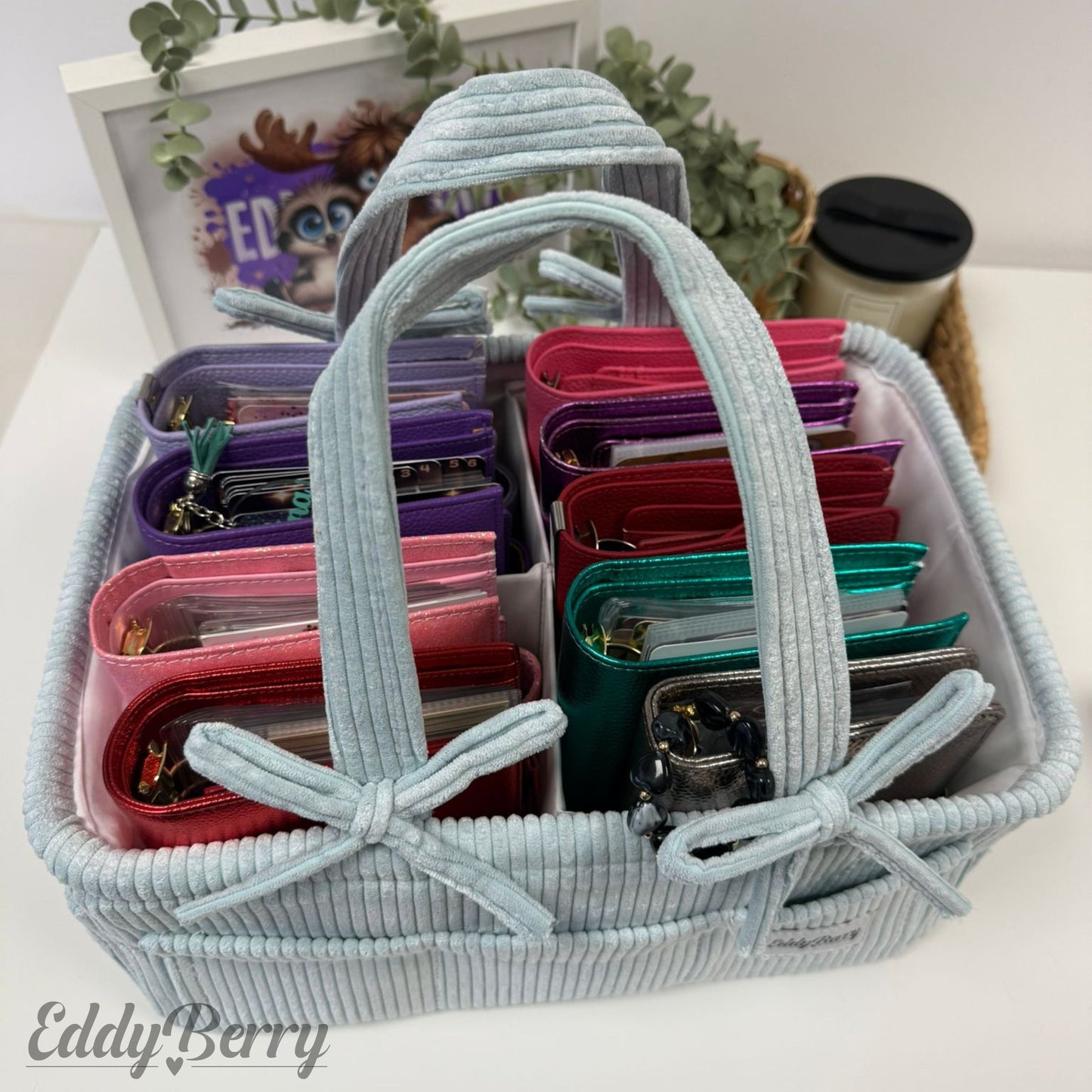 EddyBerry Organizer-Tasche in Mint – vielseitig & stilvoll