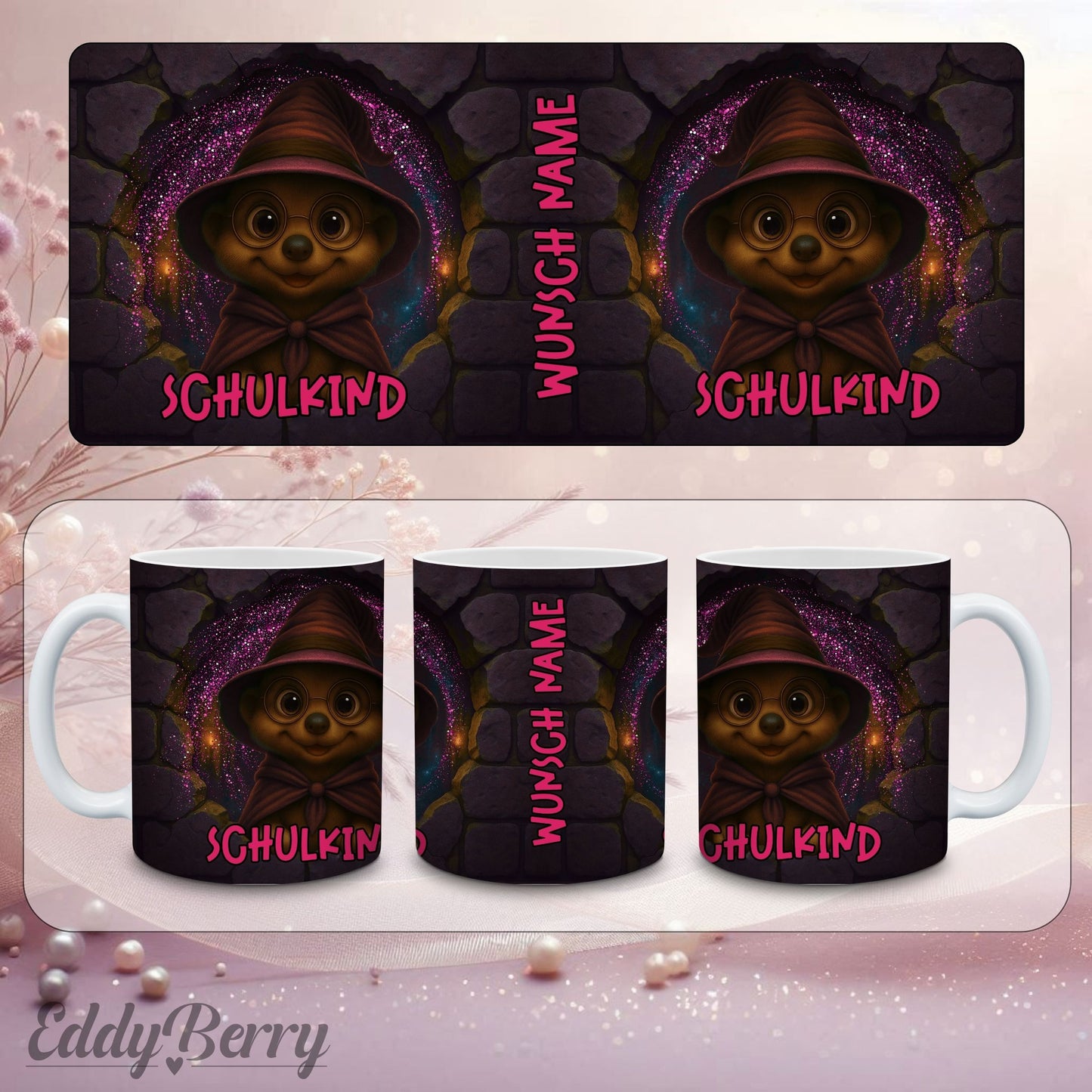 Tasse - Zauber Eddy - Einschulung