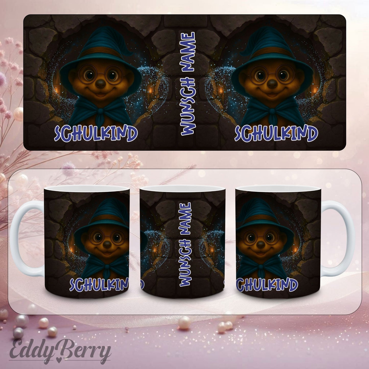 Tasse - Zauber Eddy - Einschulung