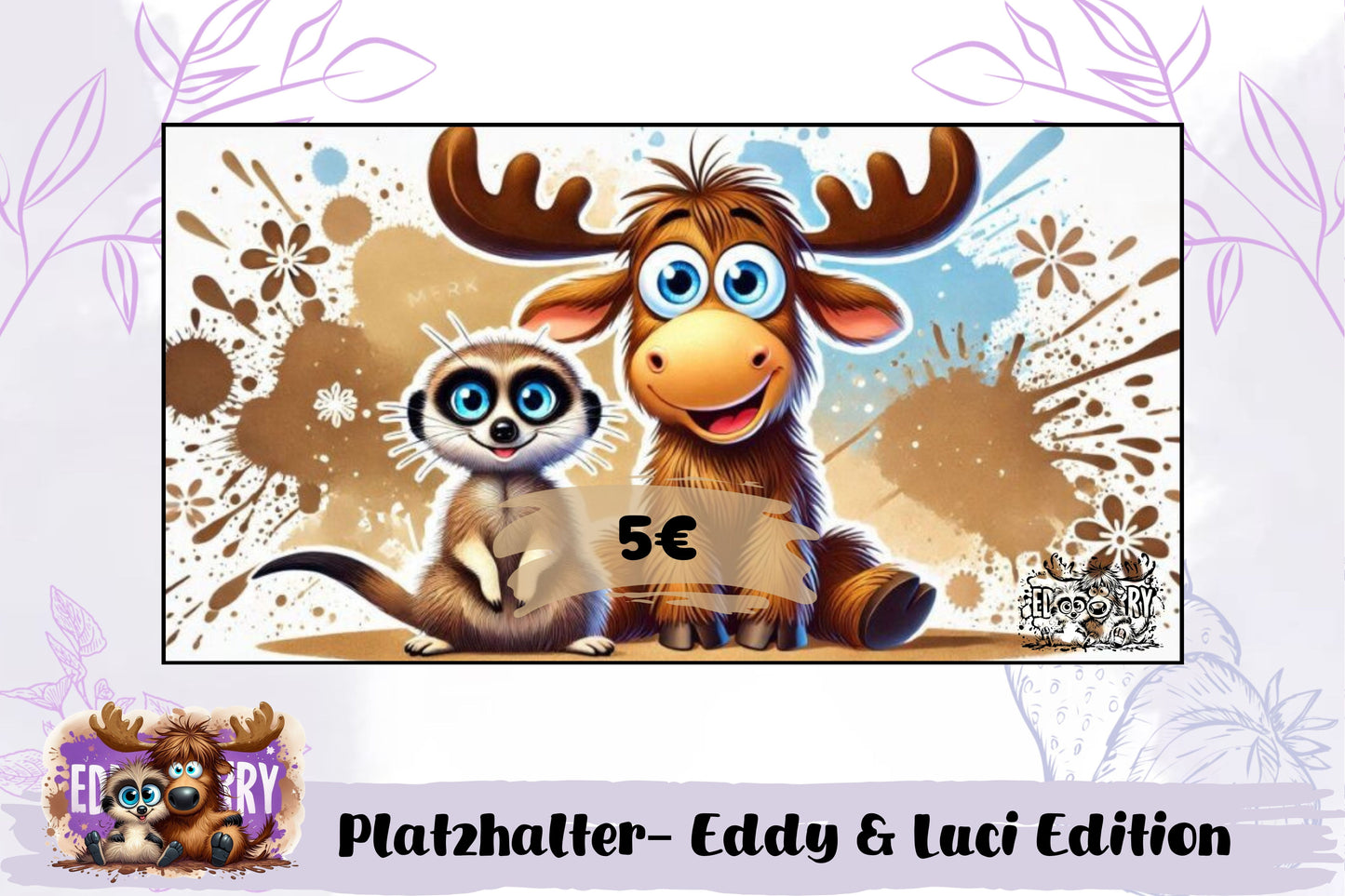 Platzhalter Karten (5-50 Euro) – Eddy & Luci Edition