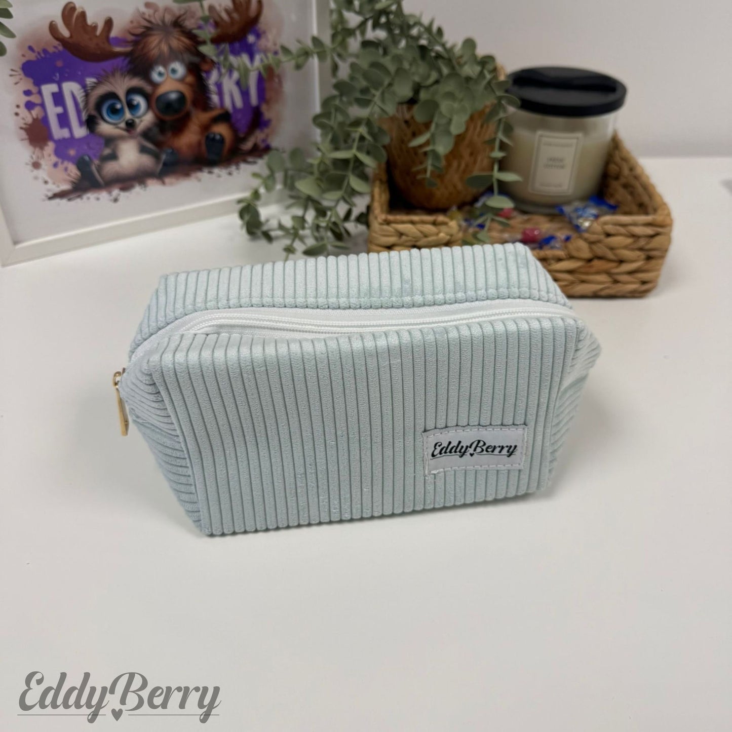 EddyBerry Organizer-Tasche in Mint – vielseitig & stilvoll