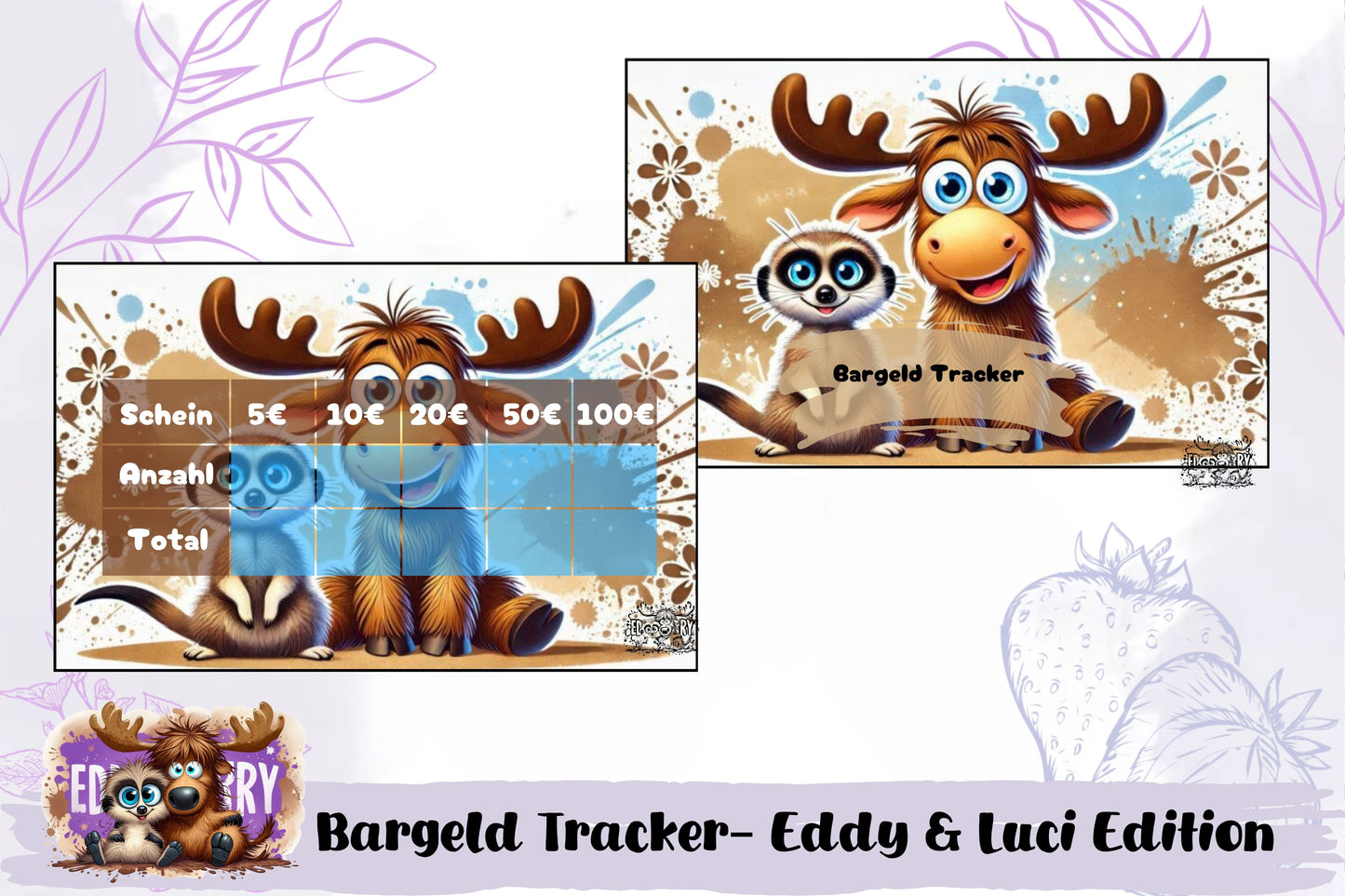 Bargeld Tracker (5-100 Euro) – Eddy & Luci Edition