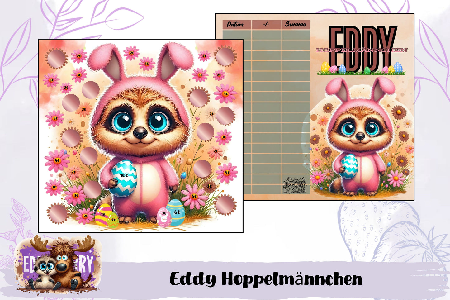 Eddy Hoppelmännchen – Die Oster-Sparchallenge!