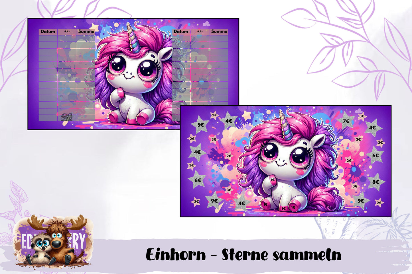 Einhorn - Sterne Sammeln