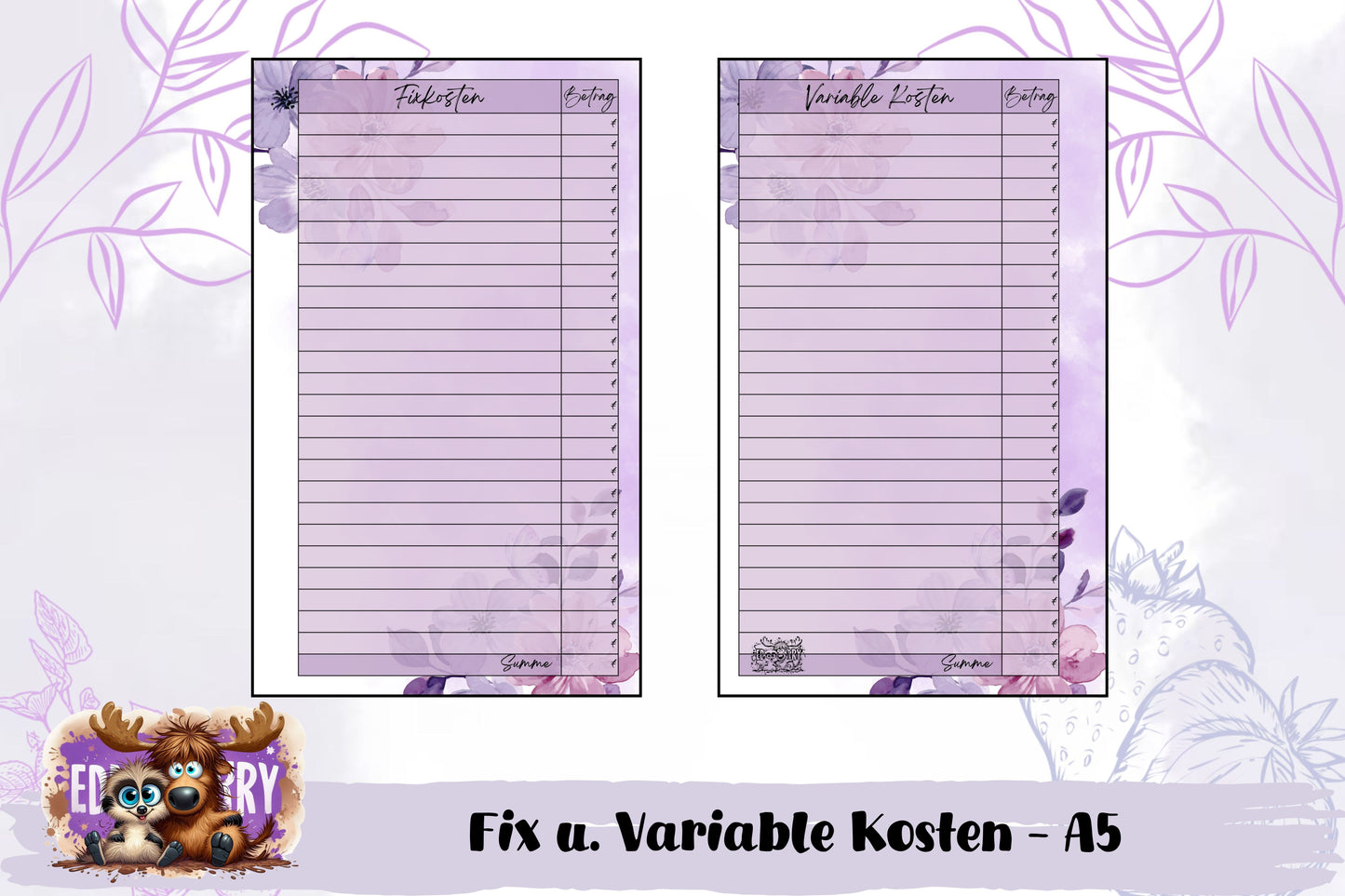 Fixkosten & Variable Kosten