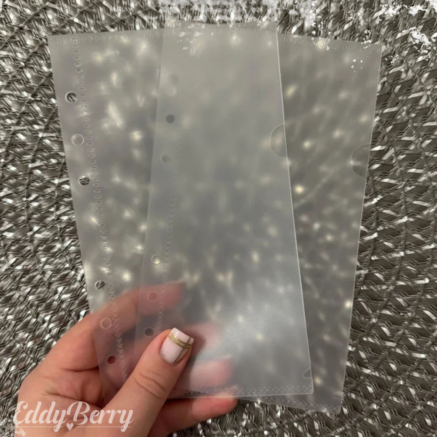 Hüllen Zipperlose Folien für A6 Binder – Perfekt für Challenges