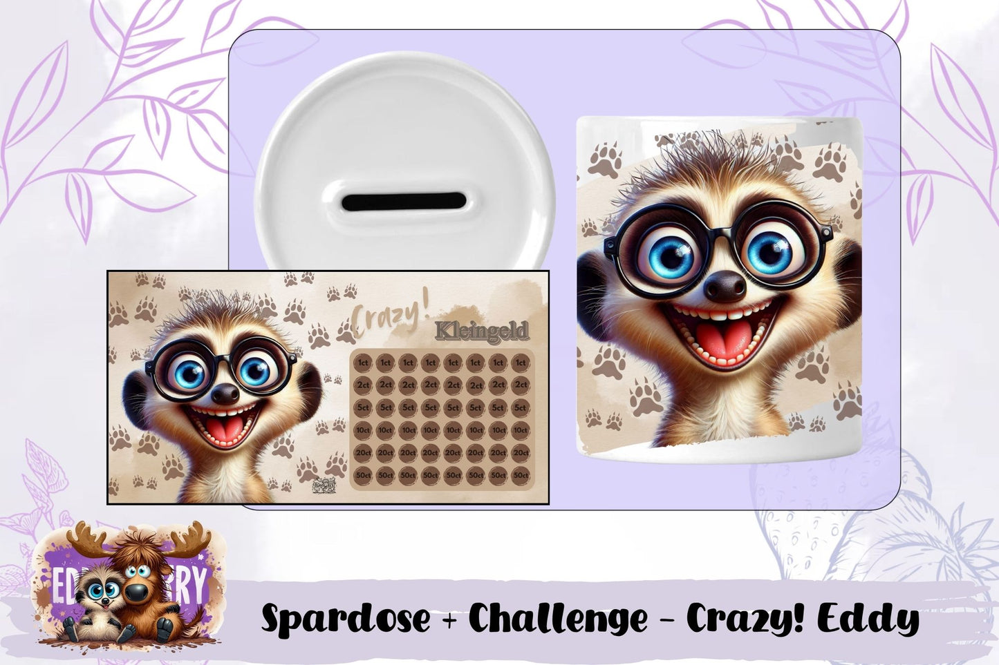 Spardose + Kleingeld-Challenge – Crazy!