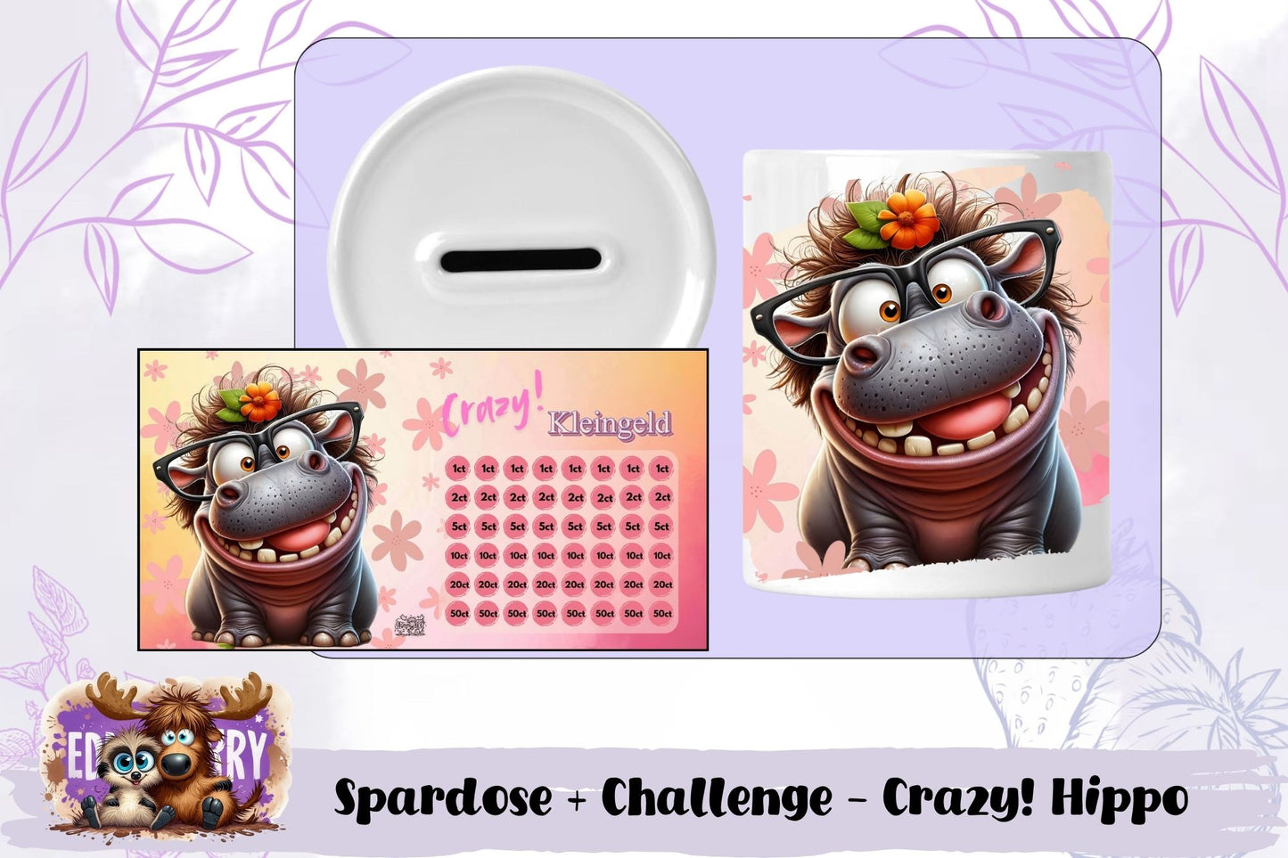 Spardose + Kleingeld-Challenge – Crazy!