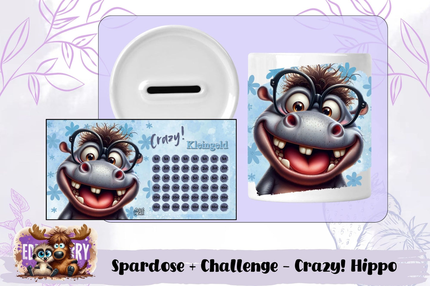 Spardose + Kleingeld-Challenge – Crazy!