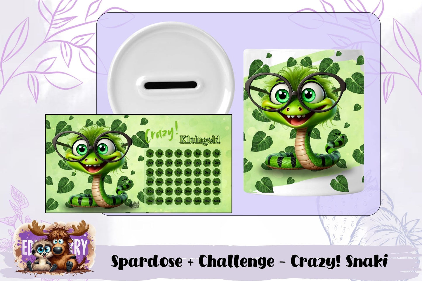 Spardose + Kleingeld-Challenge – Crazy!