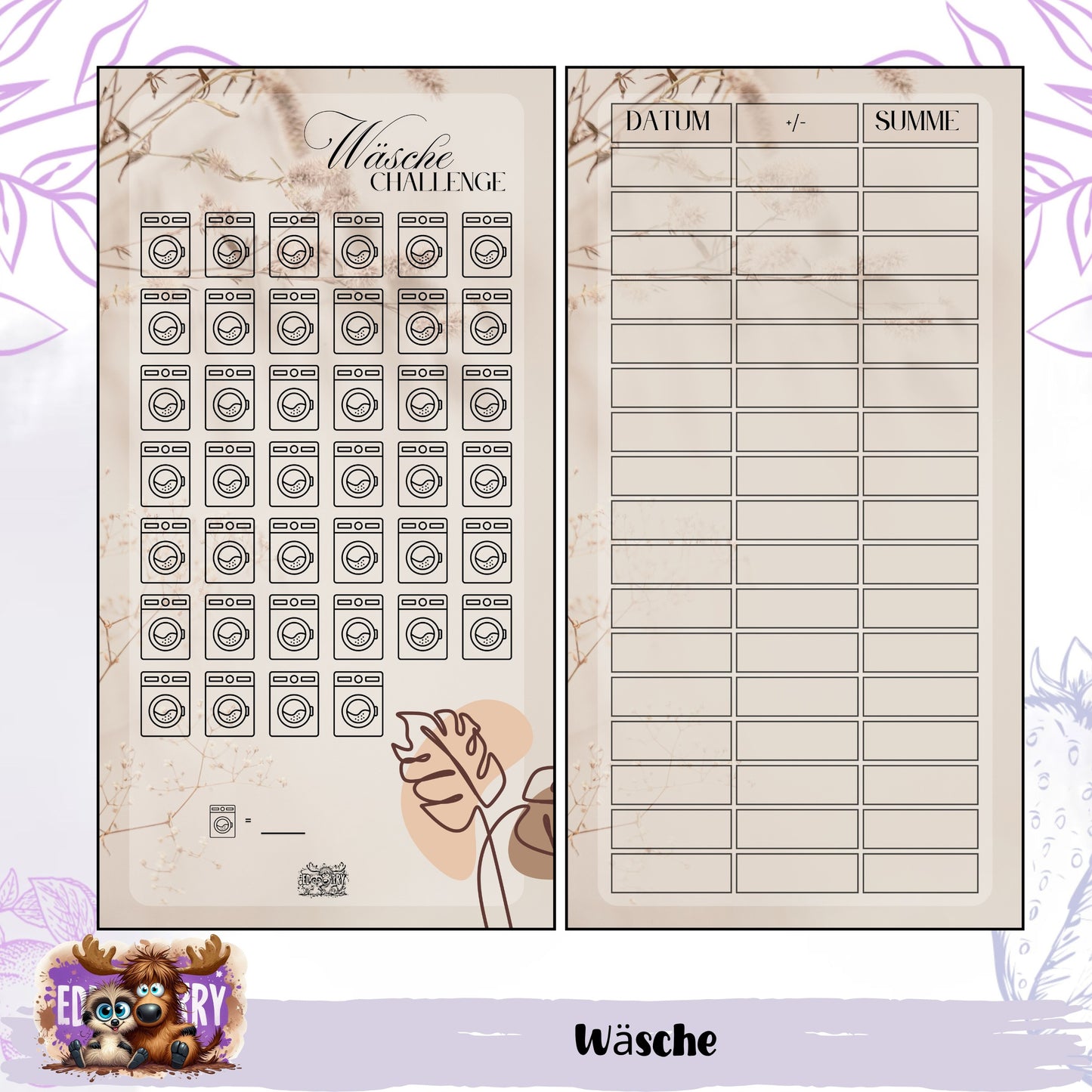 Wäsche - Beige - A6