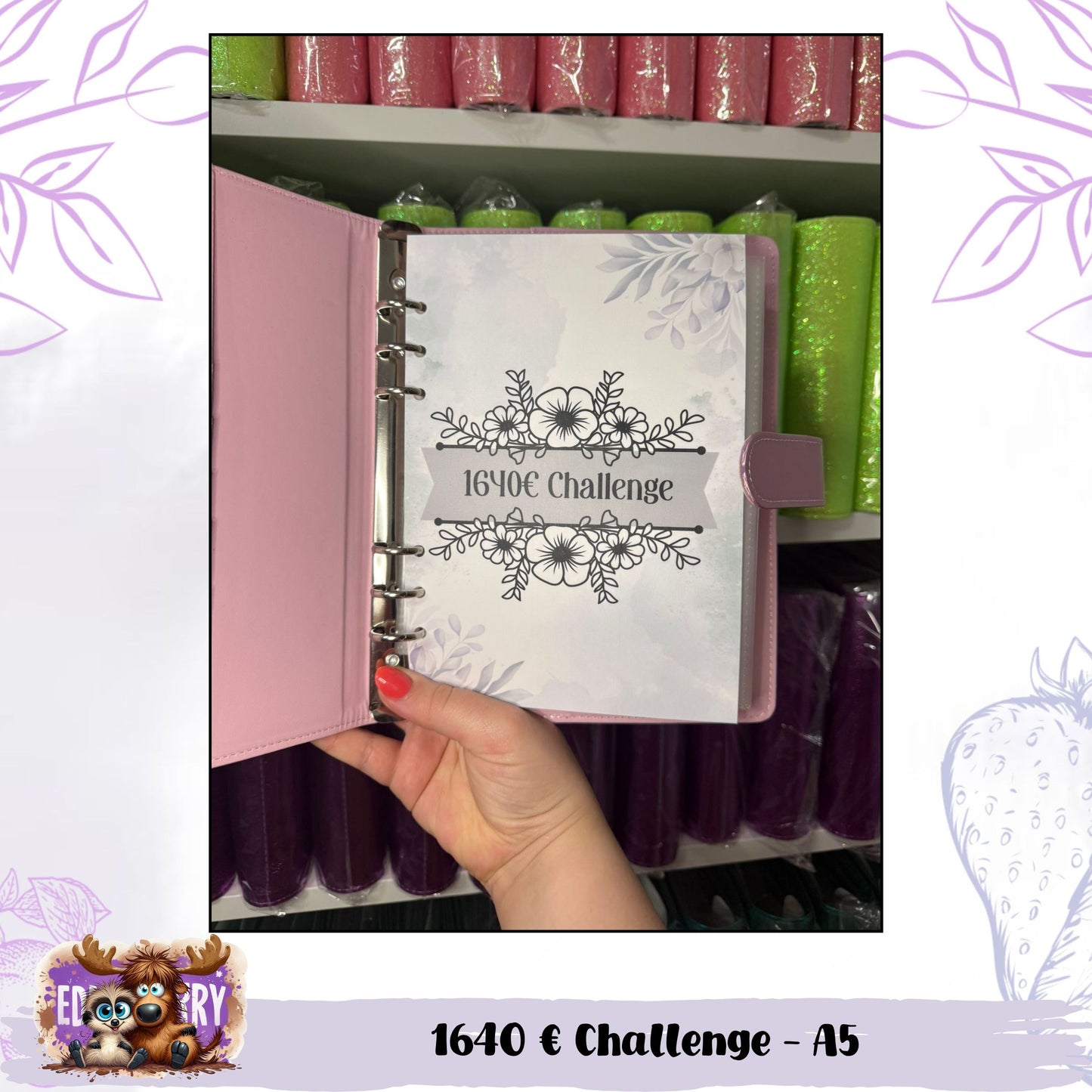 1640 € Spar-Challenge – Schlicht & stilvoll mit Blumen-Design