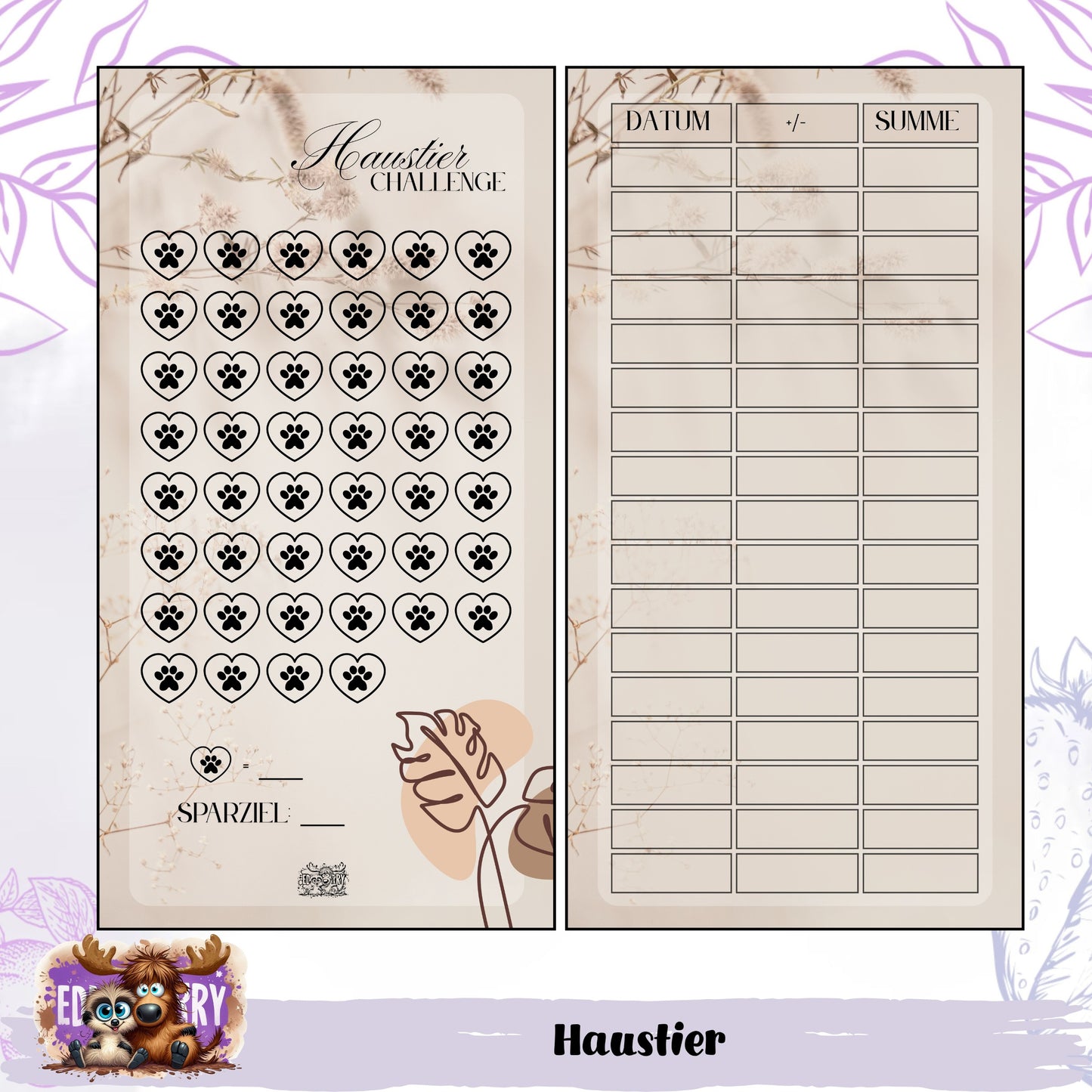 Haustier - Beige - A6