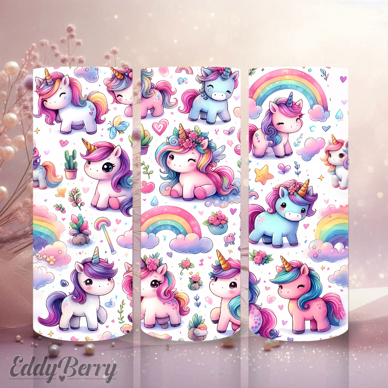 Süße Einhörner | 20 oz Tumbler | Kreativ Design