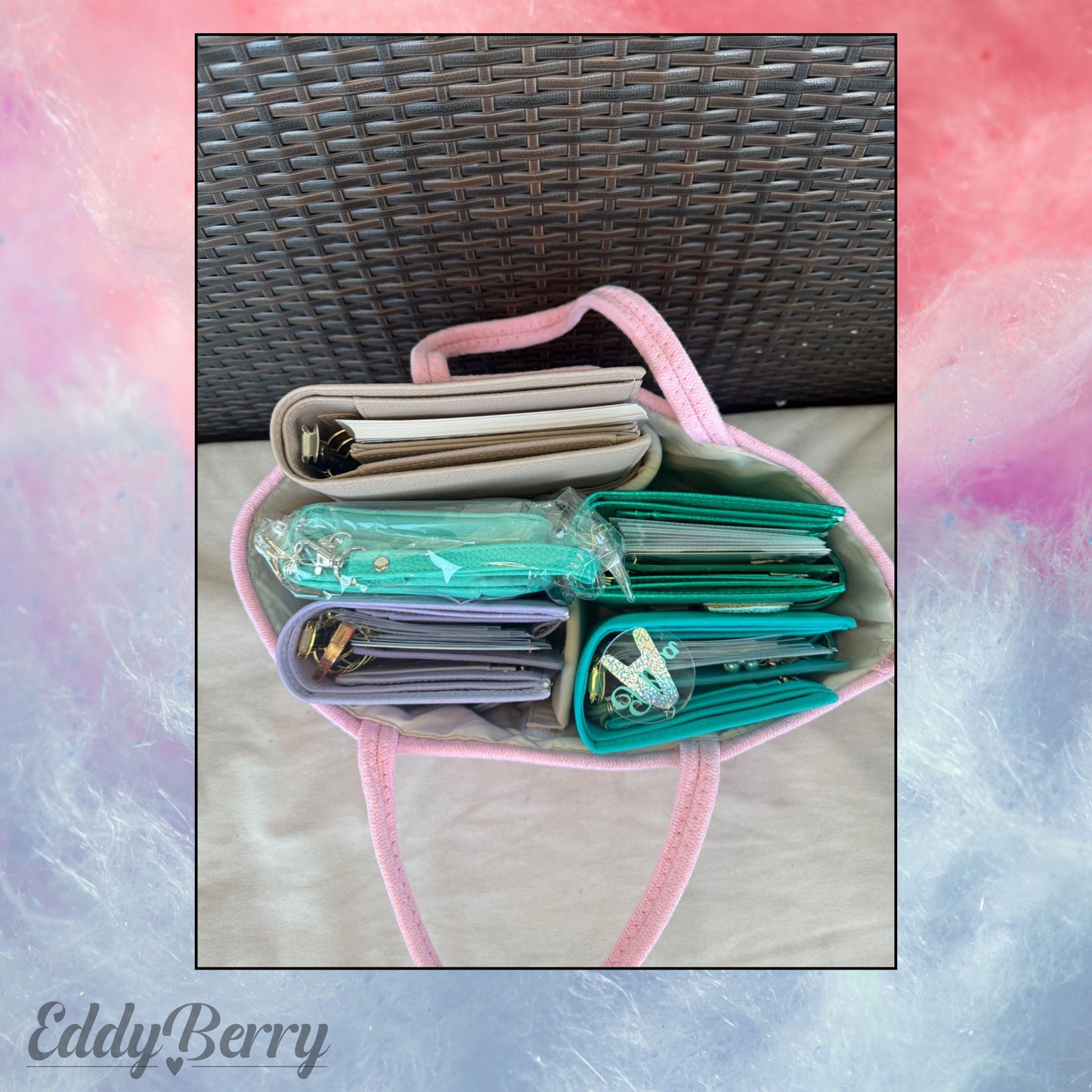 Aufbewahrungstasche „Berry Basket“ – Ordnungswunder in Rosa