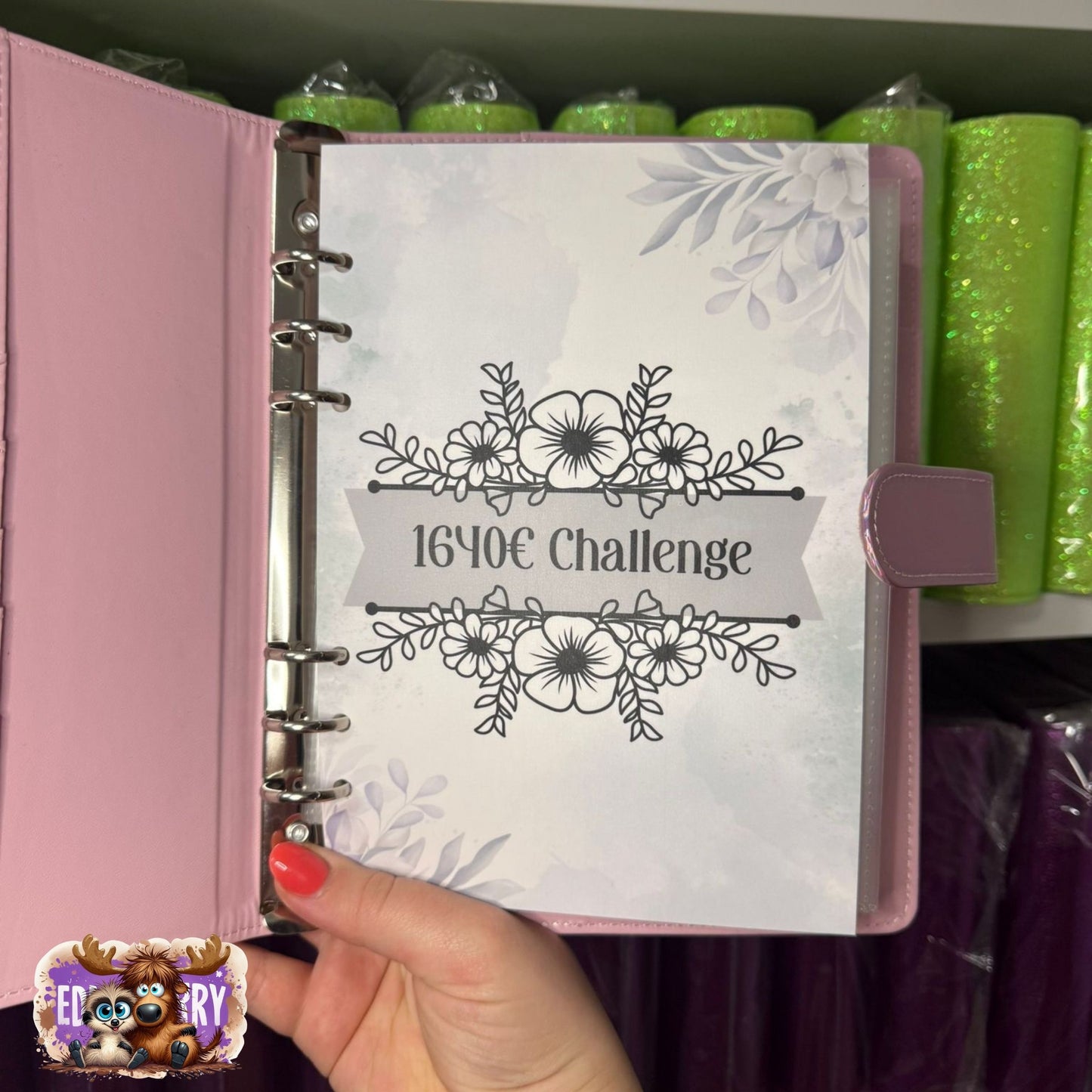 1640 € Spar-Challenge – Schlicht & stilvoll mit Blumen-Design