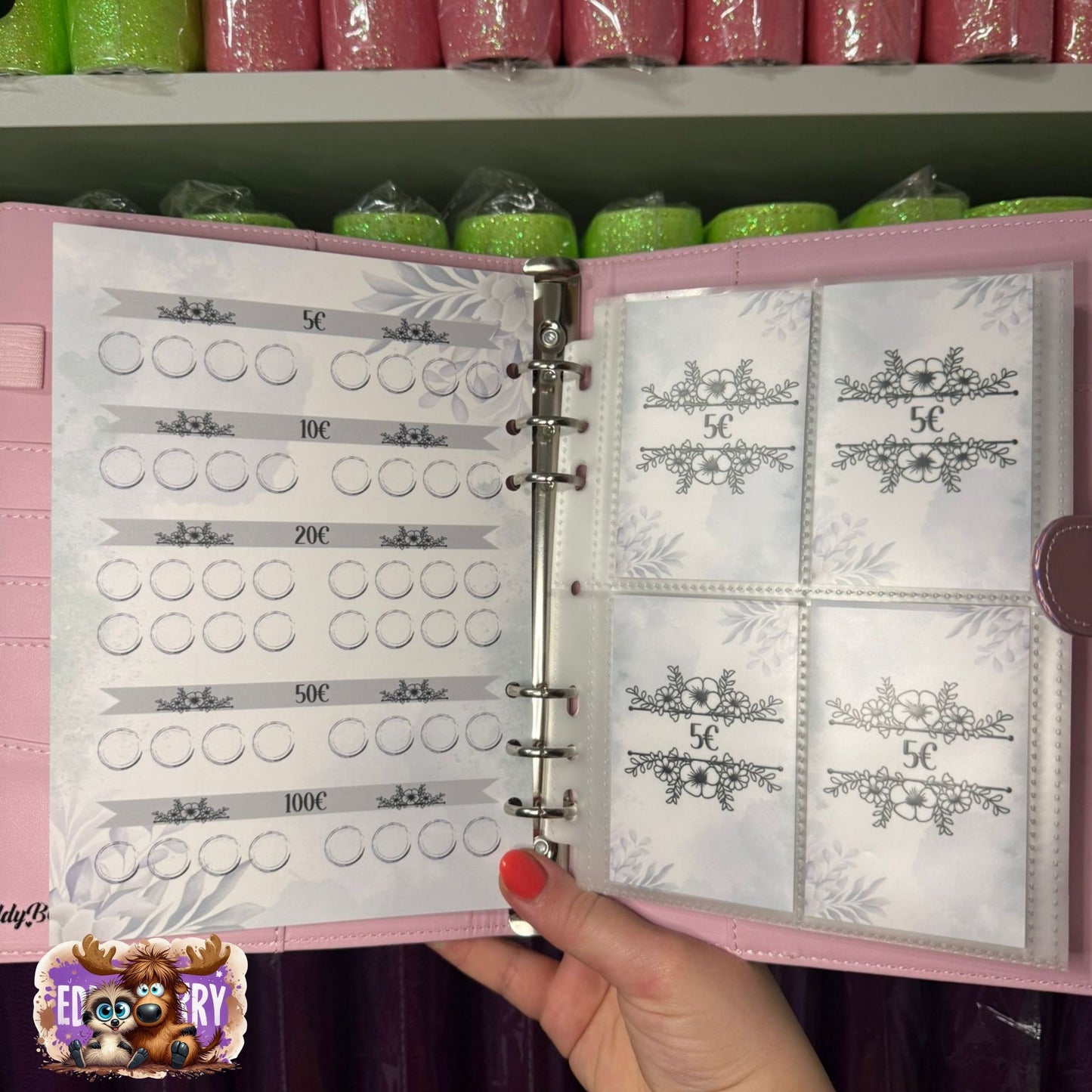 1640 € Spar-Challenge – Schlicht & stilvoll mit Blumen-Design