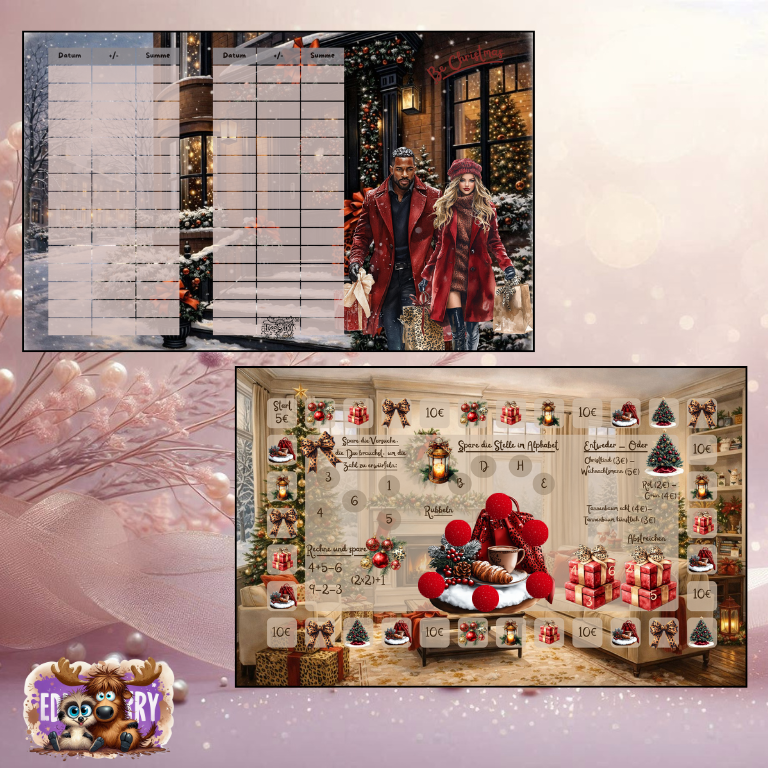 Be Christmas | A6 Klappkarte | EddyBerry® Design