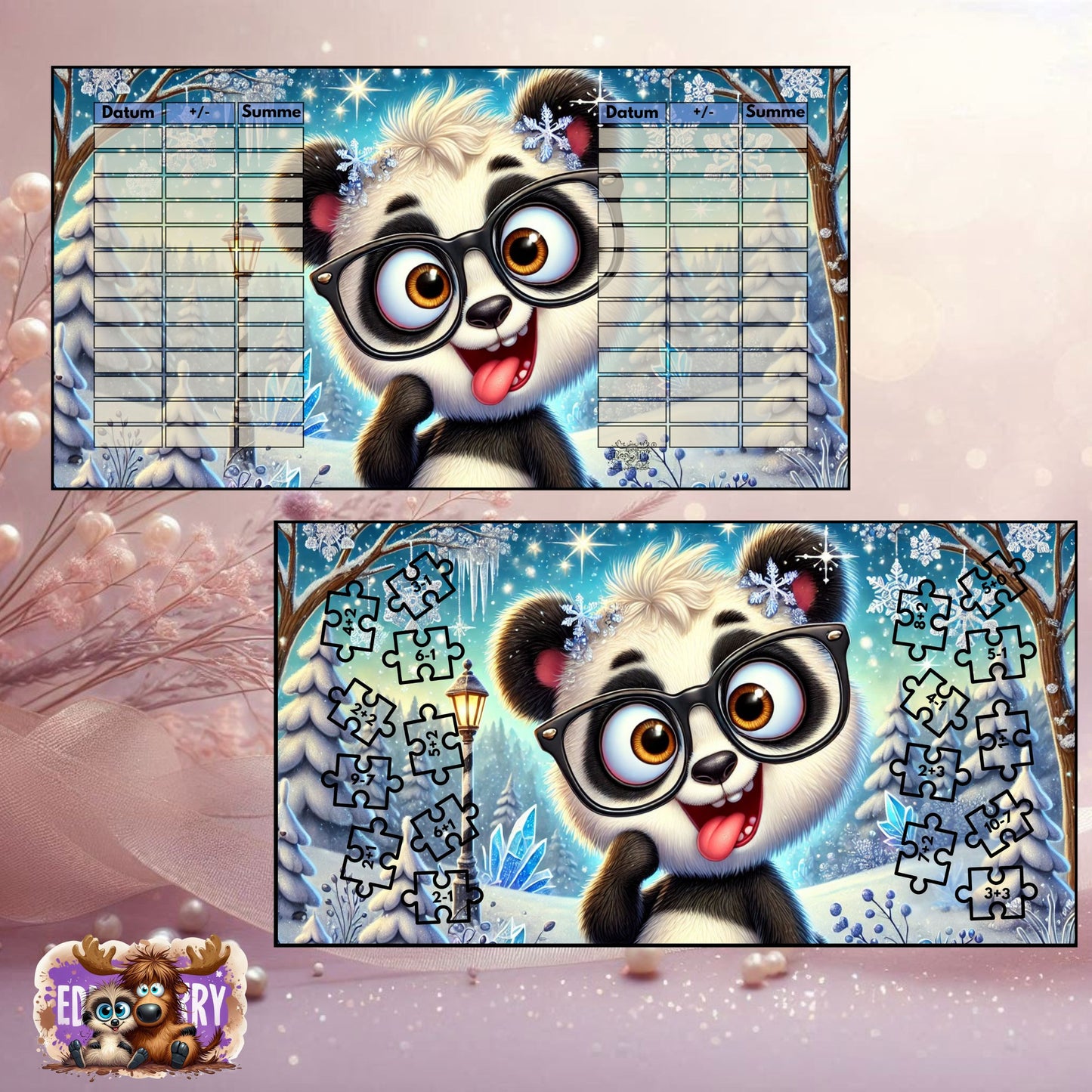 Winter Safari – Panda | A6-Challenge | EddyBerry® Design