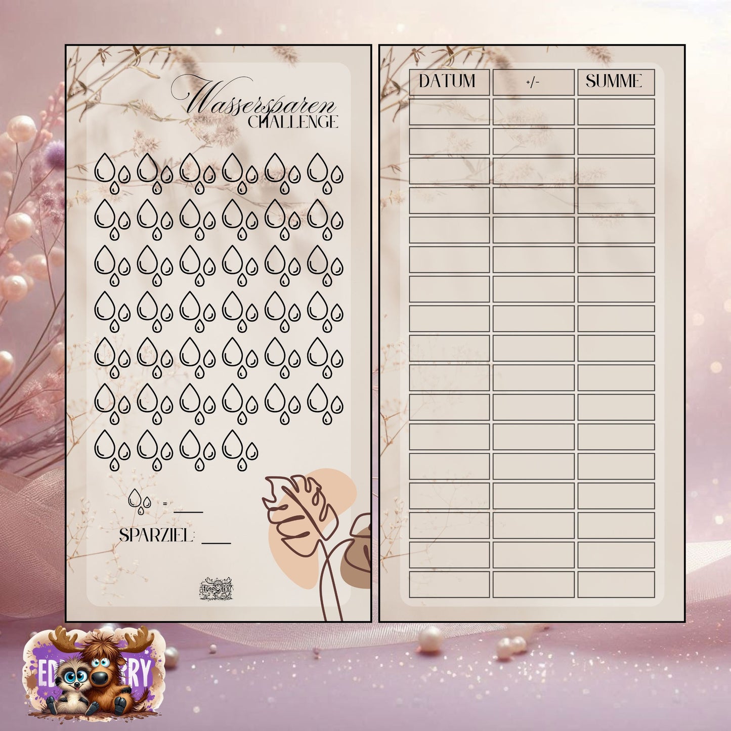 Wassersparen - Beige - A6