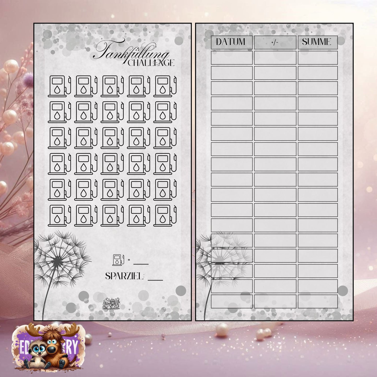 Tankfüllung - Grau - A6