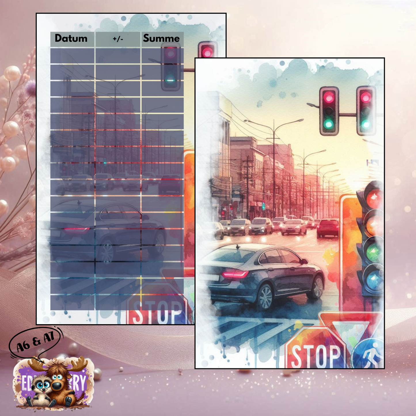 Fahrschule | Trennblatt | EddyBerry® Design