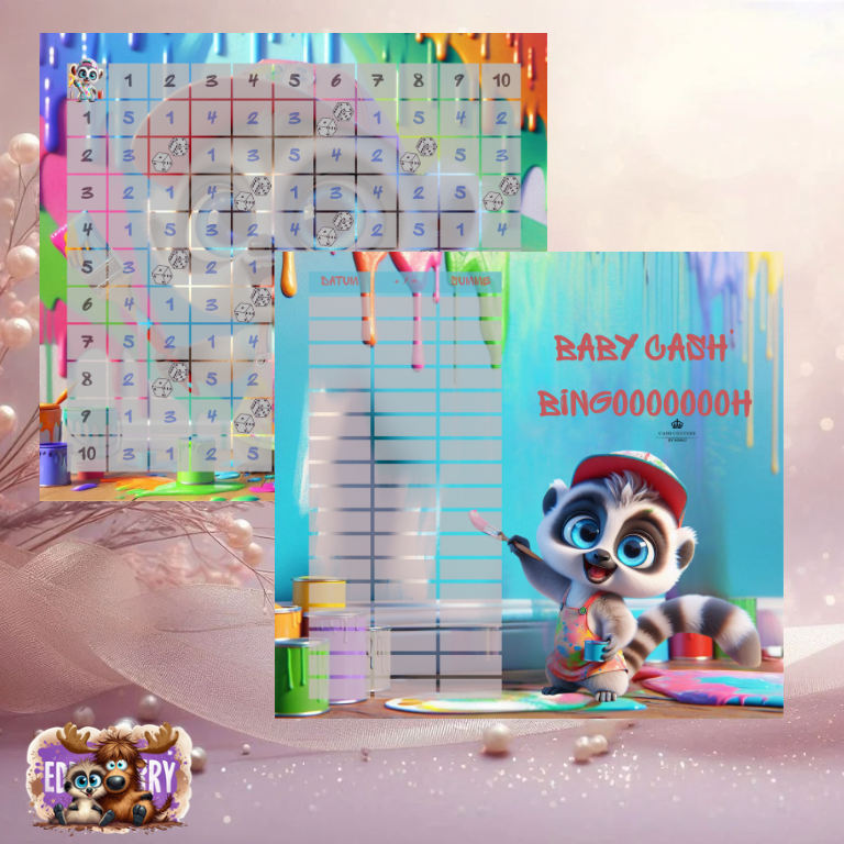 Baby Cash Bingoooooooh | A7 Klappkarten-Challenge