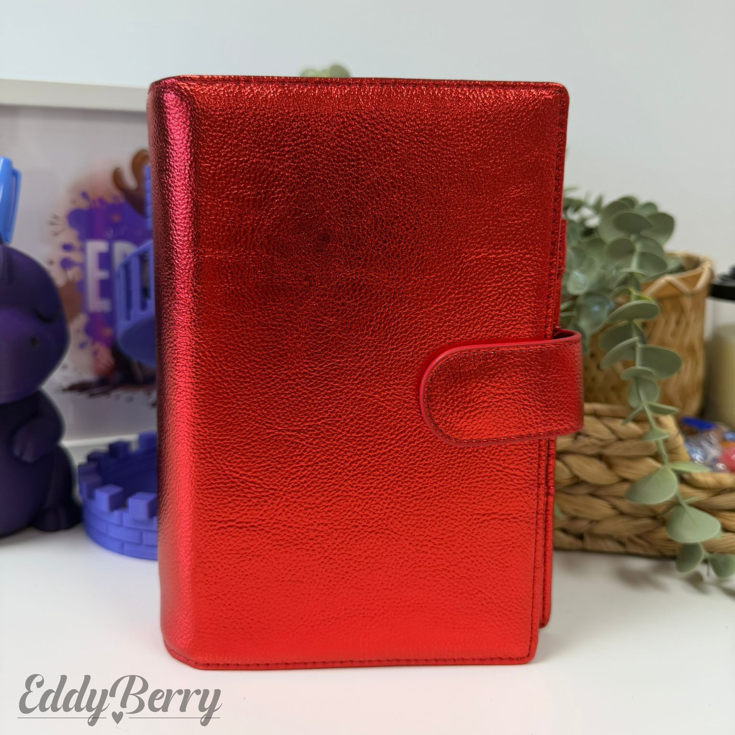 De Luxe Binder | A6 | Candy Red | EddyBerry® Edition