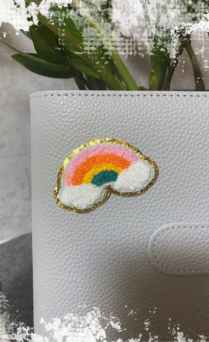 Wärme-Bügelpatch "Regenbogen"