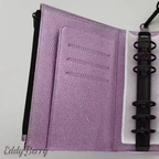Lavender Schimmer Deluxe A6 Budget Binder | Exklusives EddyBerry® Design