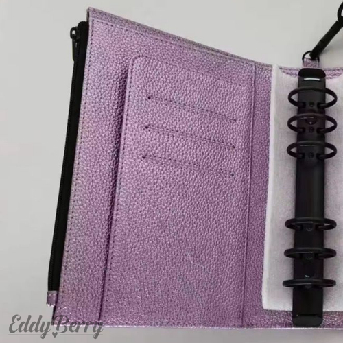 Lavender Schimmer Deluxe A6 Budget Binder | Exklusives EddyBerry® Design