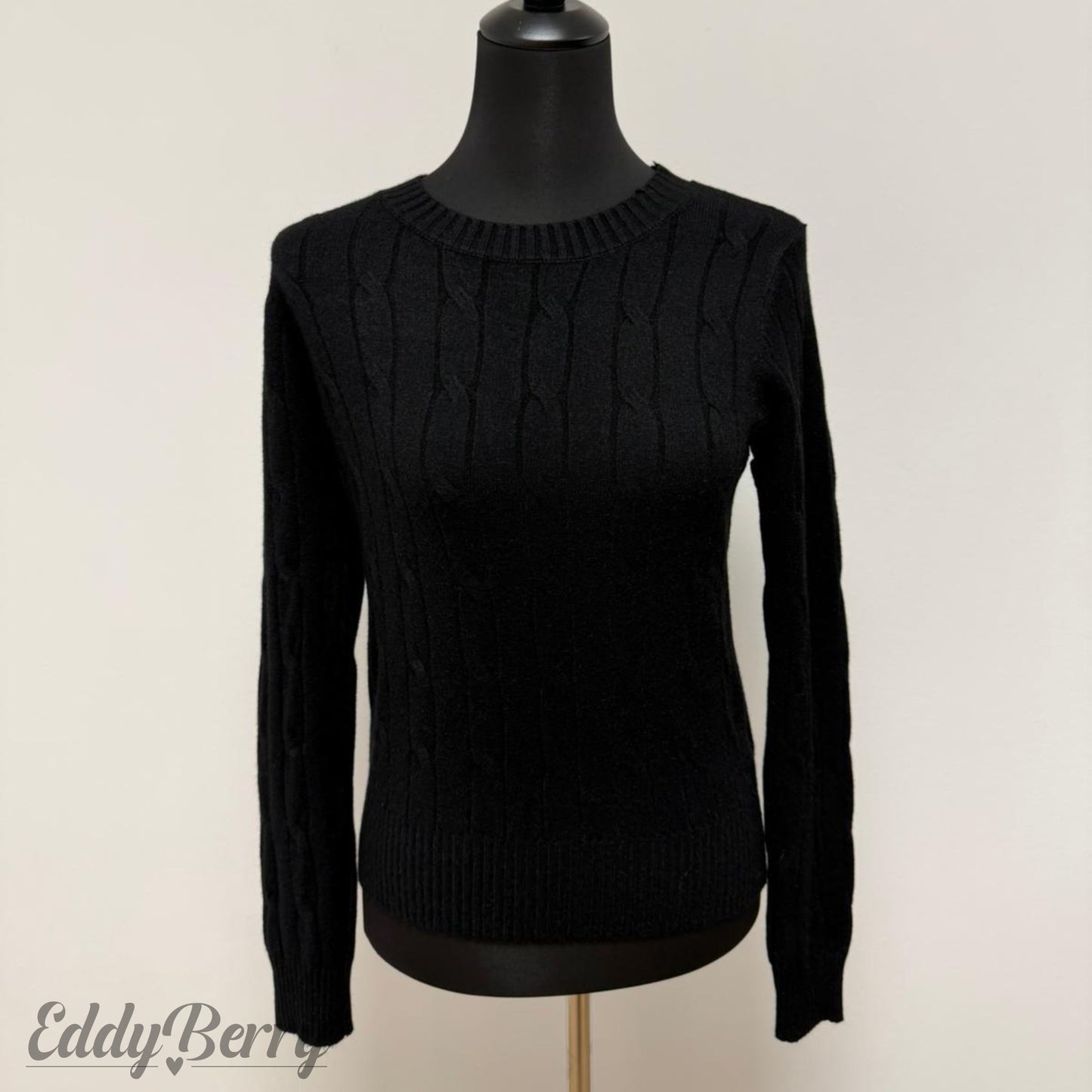 Strickpullover Schwarz – Größe S | MEETS Liveverkauf