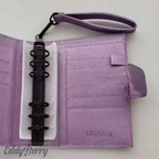 Lavender Schimmer Deluxe A6 Budget Binder | Exklusives EddyBerry® Design
