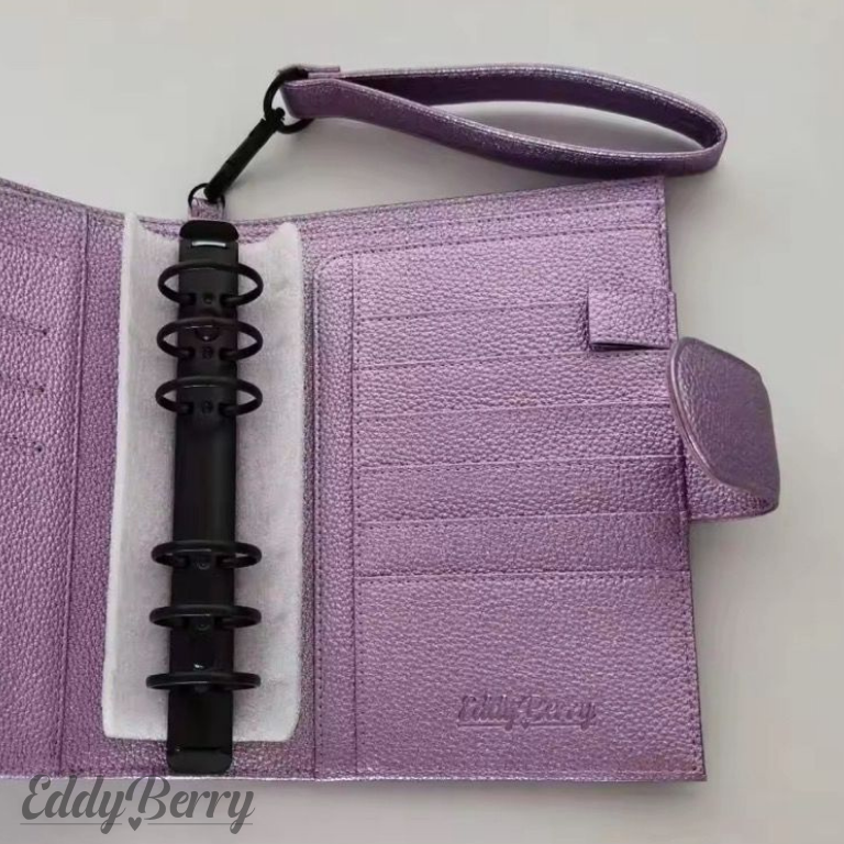Lavender Schimmer Deluxe A6 Budget Binder | Exklusives EddyBerry® Design