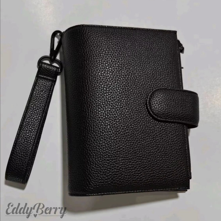 Classic Black Deluxe A6 Budget Binder | Exklusives EddyBerry® Design