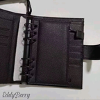 Classic Black Deluxe A6 Budget Binder | Exklusives EddyBerry® Design