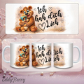 Ich hab dich lieb | Tasse | EddyBerry® Design
