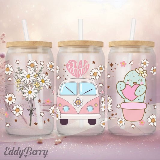 Stay Groovy  – Glasbecher