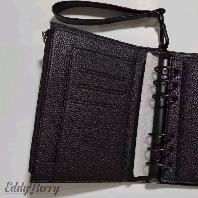 Classic Black Deluxe A6 Budget Binder | Exklusives EddyBerry® Design