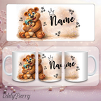 Personalisierte Tasse mit Name | EddyBerry® Design