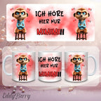 Keramikbecher mit Druck | Eddy MIMIMI | EddyBerry® Design
