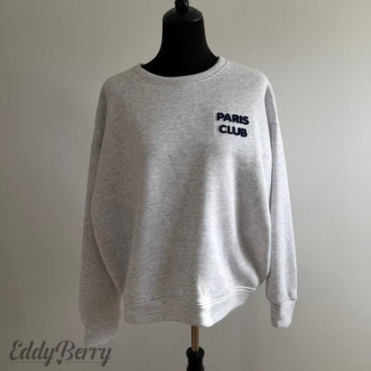PARIS CLUB Sweatshirt – One Size (bis Gr. 46 tragbar) | MEETS Liveverkauf